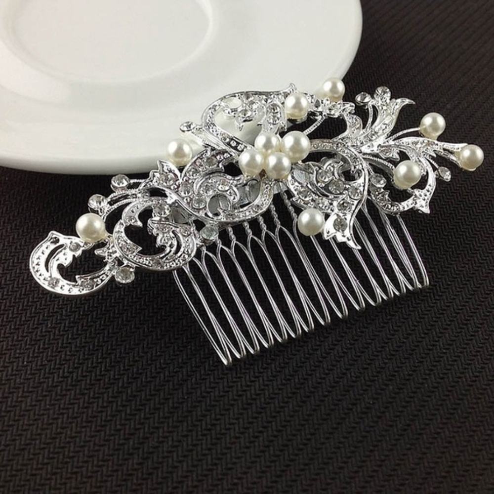 Bride European Handmade Hair Jewelry Wedding-NEW